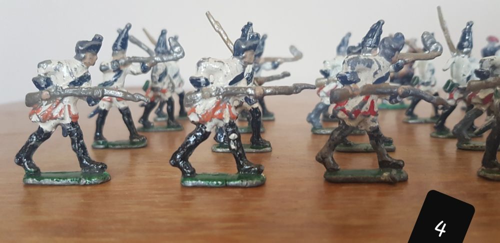 Zestaw olowianych żołnierzyków