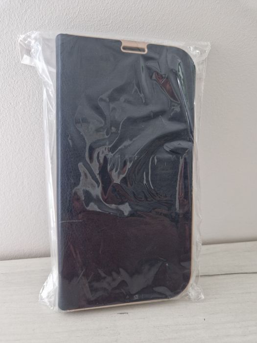 Kabura Book z ramką do Iphone 12 Pro Max granatowa