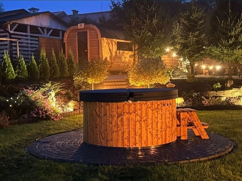 Sauna jacuzzi balia taras dom modułowy kredyt lub leasing producent