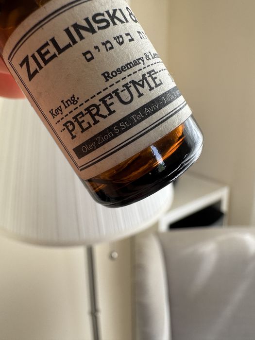 Zieliński & Rozen perfume flakonik, rosemary & lemon