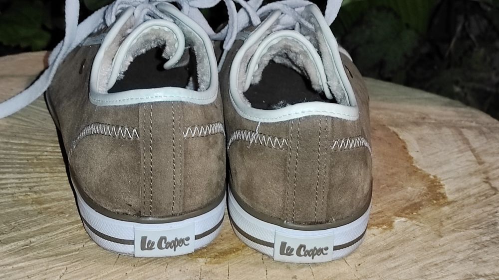 Lee cooper ~ мужские замшевые кеды на меху ~р 44-45
