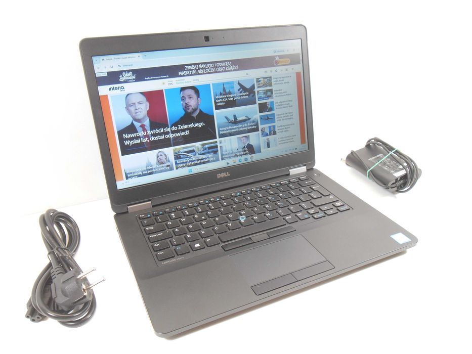 Laptop Dell Latitude e5470 i3 SSD256 Win11 Gwarancja ROK ! FV23