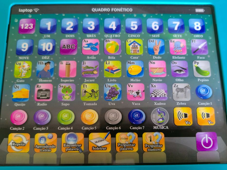 Quadro (tablet) Fonético Interativo