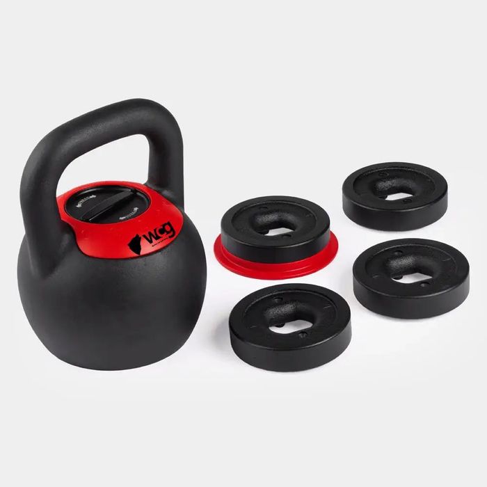 Регульована Чавунна гиря WCG 16-24 кг | 5 в 1