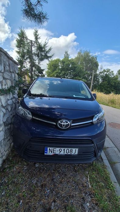 Toyota proace  toyota proace 2018 niski przebieg108 tys. cena 45000 brutto zamiana