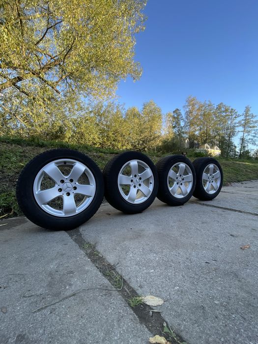Ładne alufelgi 16’ 5x112 Mercedes W211 i inne et38 66,6mm