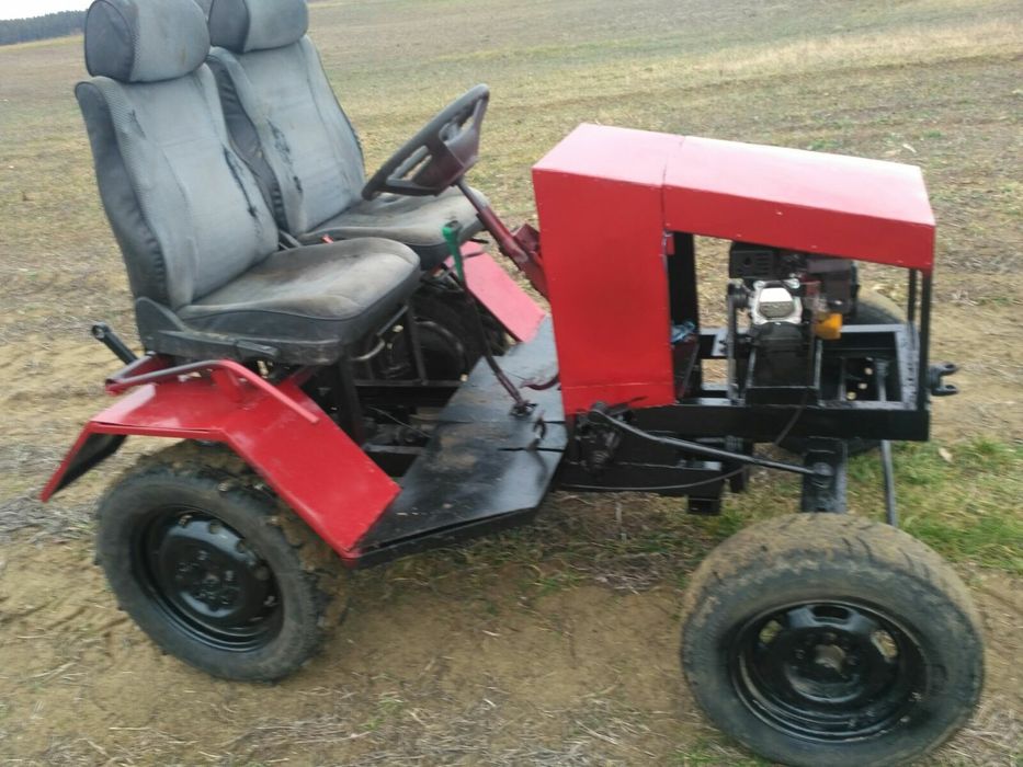 Скаладаю  саморобний тракторець