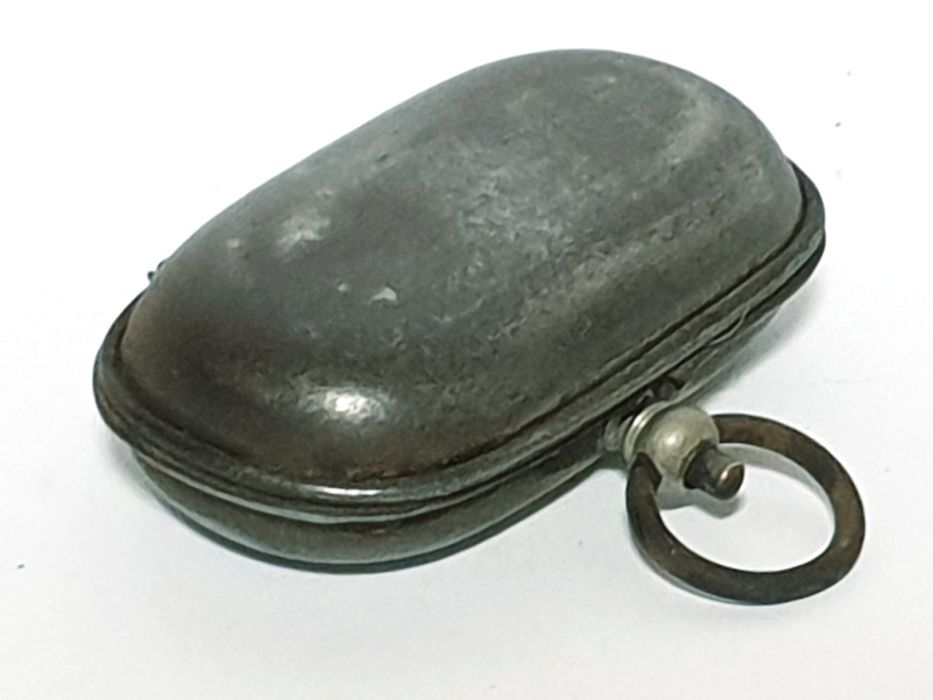 Antigo porta moedas / estojo francês para Sovereigns do Sec. XIX