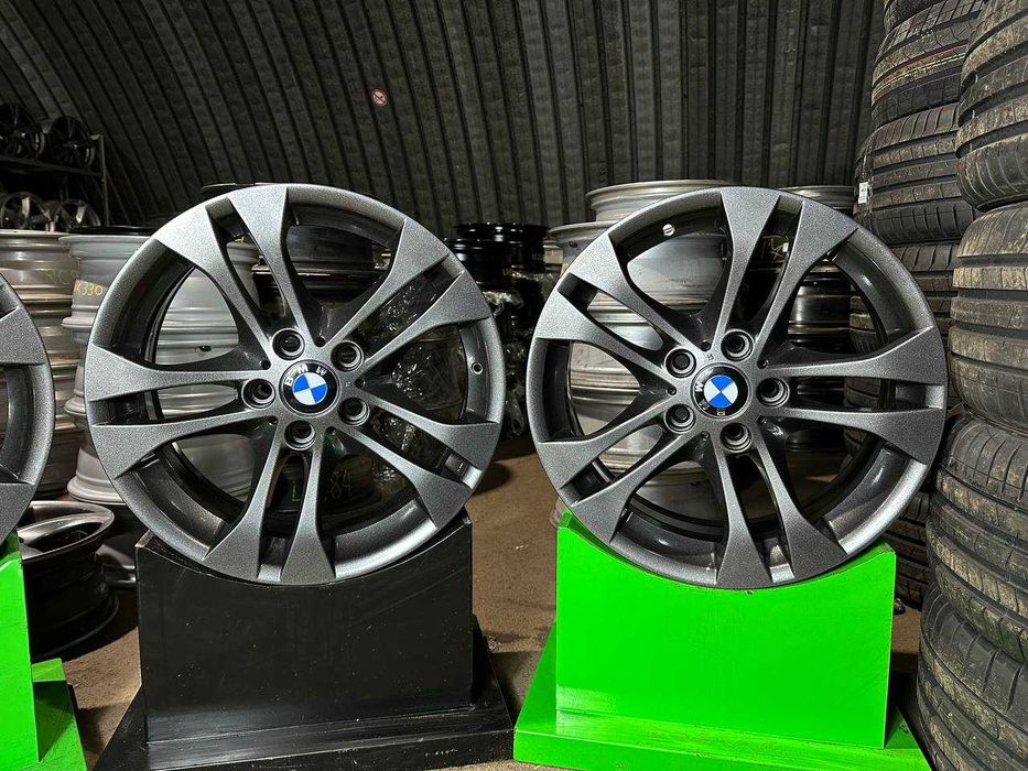 ‼️5/120 R18 BMW Пропоную бу Комплект титанів литі диски (код - LC204)