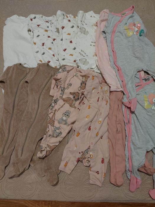 Sprzedam ubranka niemowlęce do negocjacji  68-74 H&M, Smyk, Disney