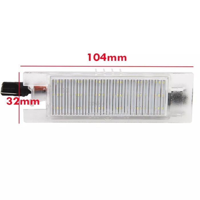 Kit Led matricula para Fiat Punto,  Bravo,  Punto Evo