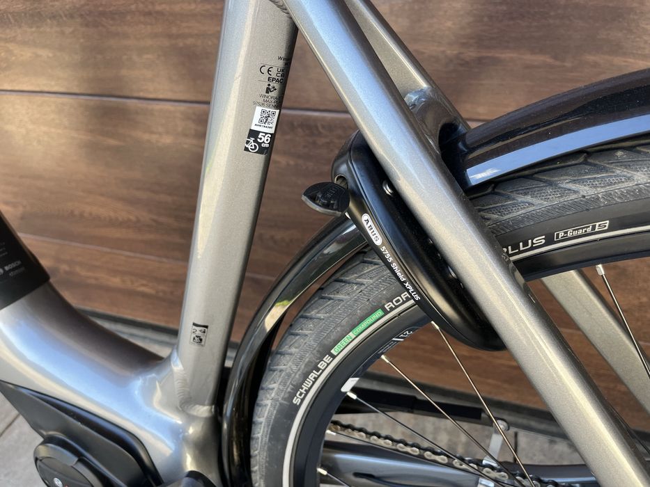 Winora Tria 8 Bosch Smart System 500 Wh | 1831 km | 56 cm | Stan bardzo dobry | Ładowarka + raport Bosch