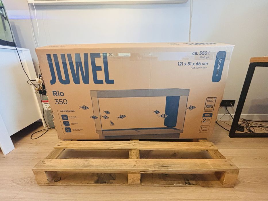 Nowe akwarium juwel rio 350