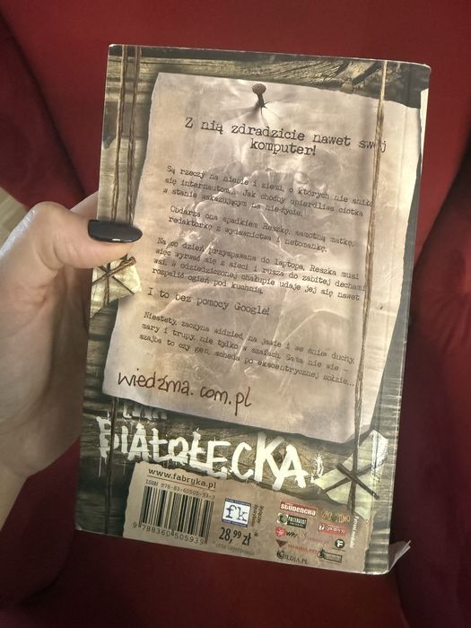 Ksiazka wiedzma.com.pl Wiedzma Ewa Bialolecka Komedia Czary Magia