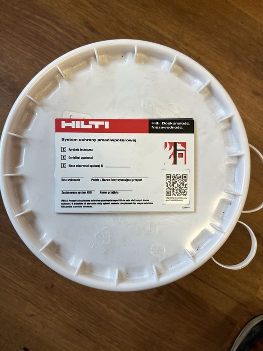 HILTI CP 673 Oryginalna Powłoka Ogniochronna