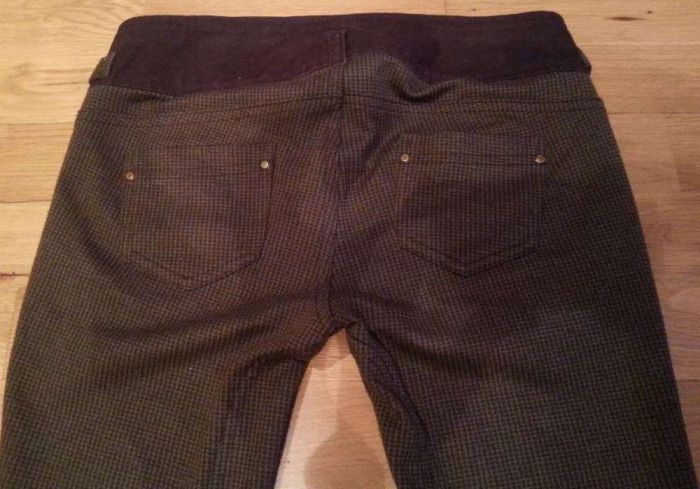 Spodnie Bershka r. 38 brązowe