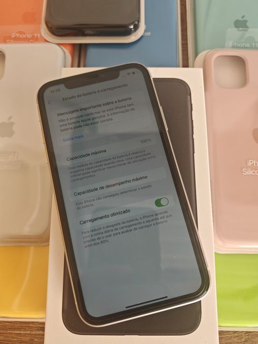 iPhone 11 64GB Branco Em bom estado Aceito Retomas