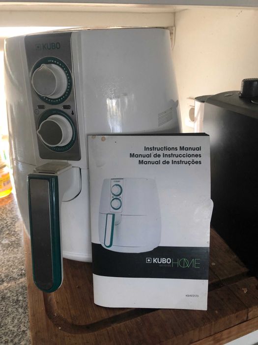 fritadeira air fryer usada uma vez