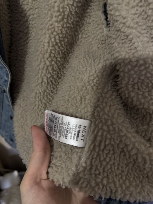 Куртка next шерпа