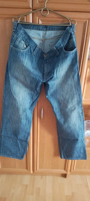 Spódnie jensowe męskie szerokie