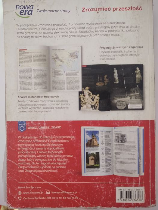 Zrozumieć przeszłość 1 zakres rozszerzonej historia