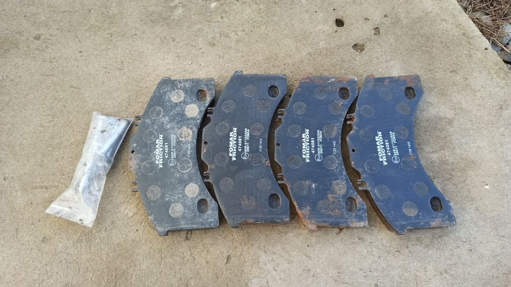 Гальмівні колодки Iveco fomar friction 474082