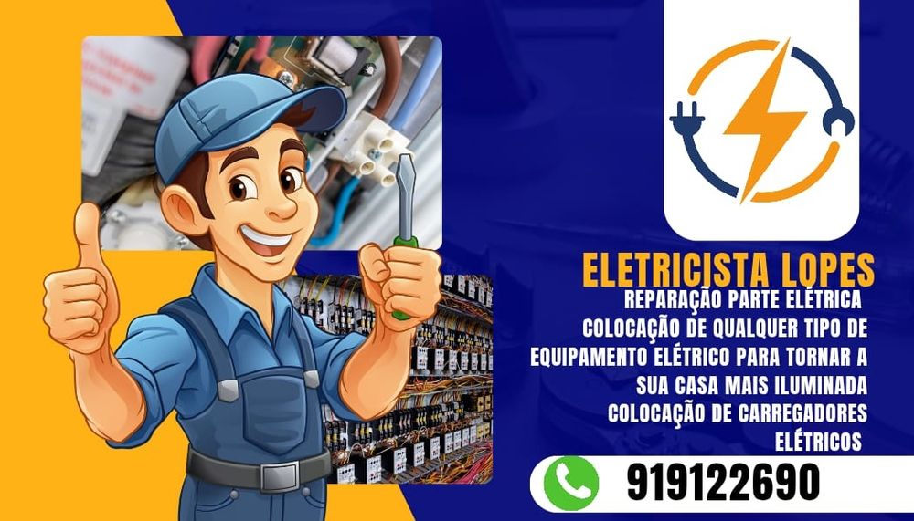 Eletricista ao domicílio
