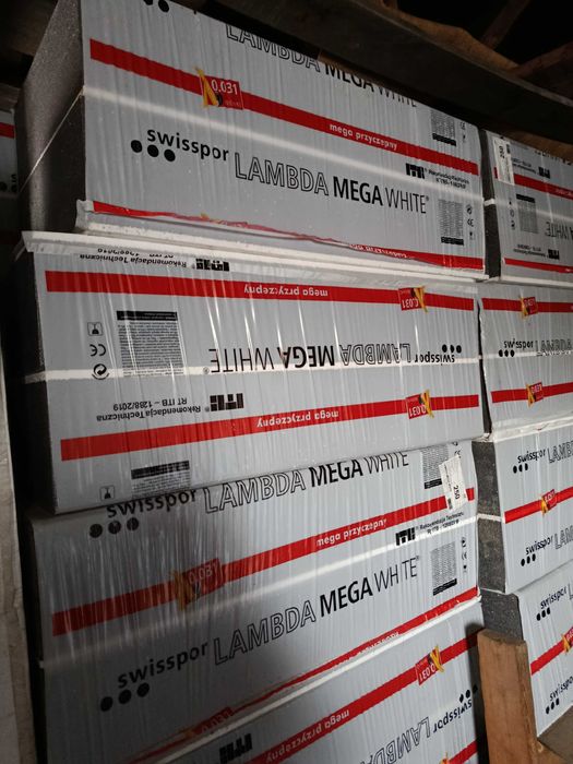 Styropian # 25 Swisspoor grafit Lambda Mega White + #5, 10, 28