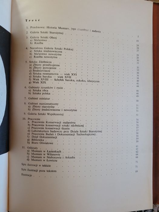 Informator Zbiory Muzeum Narodowego w Warszawie 1962