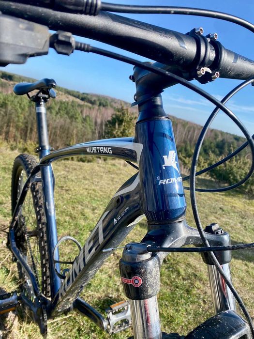 Rower MTB Romet Mustang M4 rama 21 cali koło 29 " niebieski