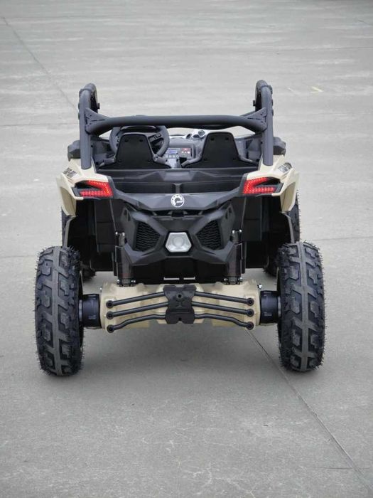 Buggy CAN-AM Maverick 3 PRO + Pompowane KOŁA Czarny 2x280W 24V