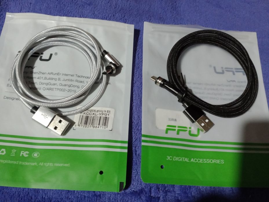 Магнитный кабель usb 1м.вращающиеся коннектор на 540°градусов