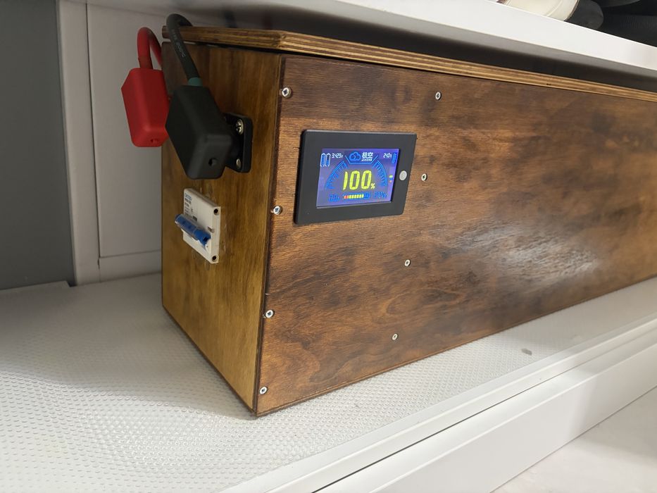 Збірка LiFePo4 280A + інвертор PwMr 4.2kv