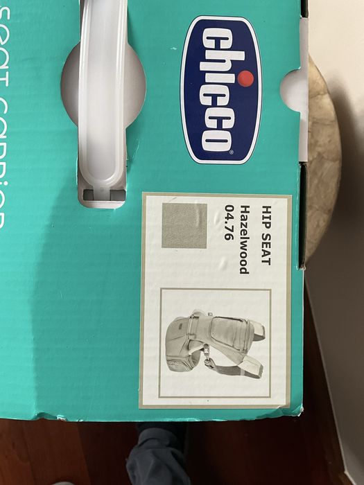 Marsúpio Chicco Hip Seat Carrier 3 em 1 — NOVO, nunca usado!