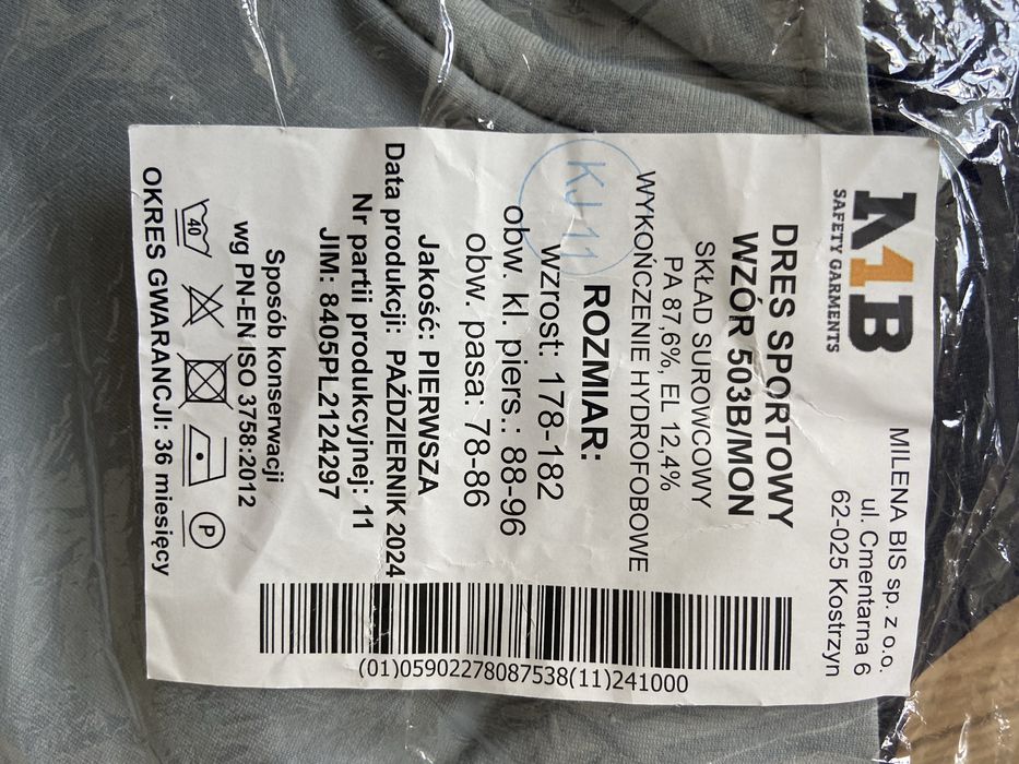 Dres Sportowy wzór 503B/MON