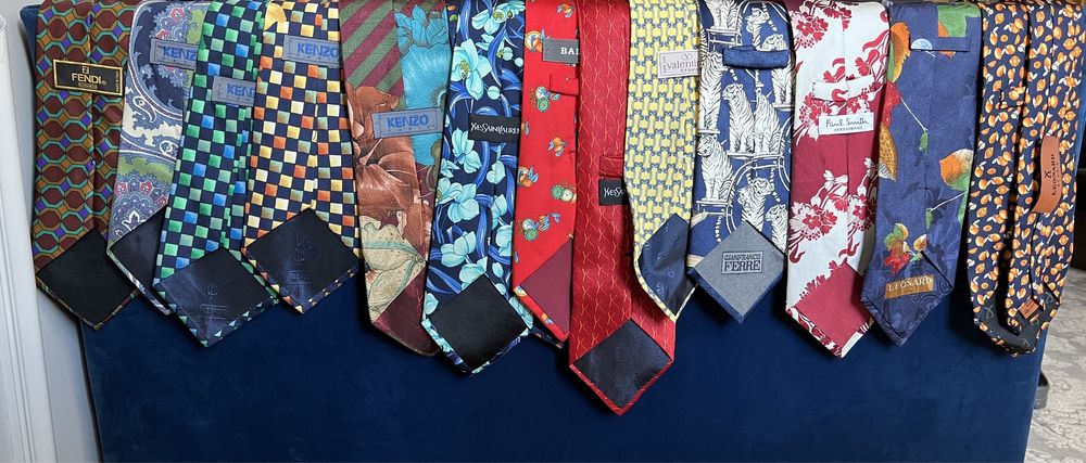 Продам галстуки, чоловічі краватки відомих італійських брендів
