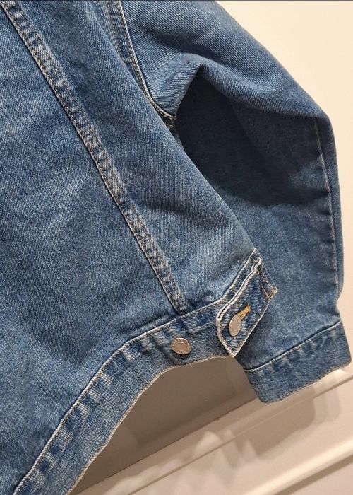 Dżinsówka 100% bawełna L z kapturem