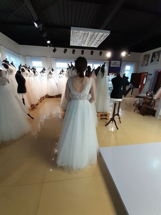 Suknia ślubna boho 36/38