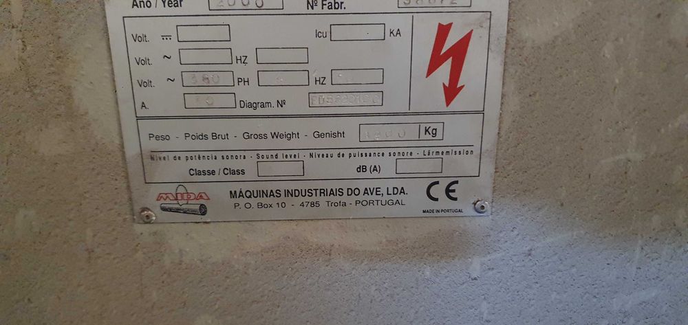 Resigadeira para madeira MIDA R5M