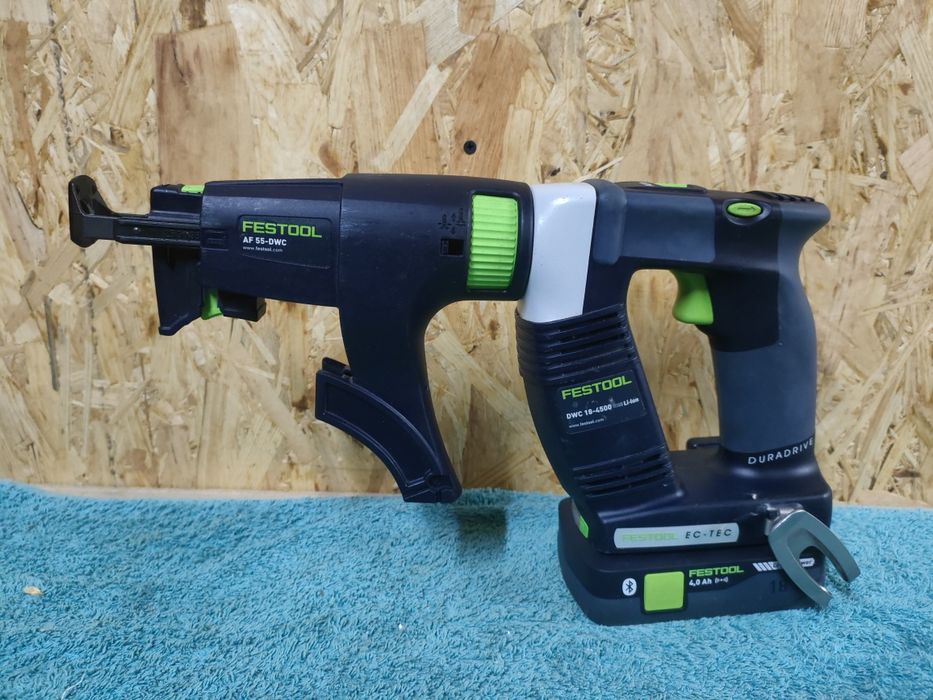 Wkrętarka taśmowa festool DWC 18 – 4500
