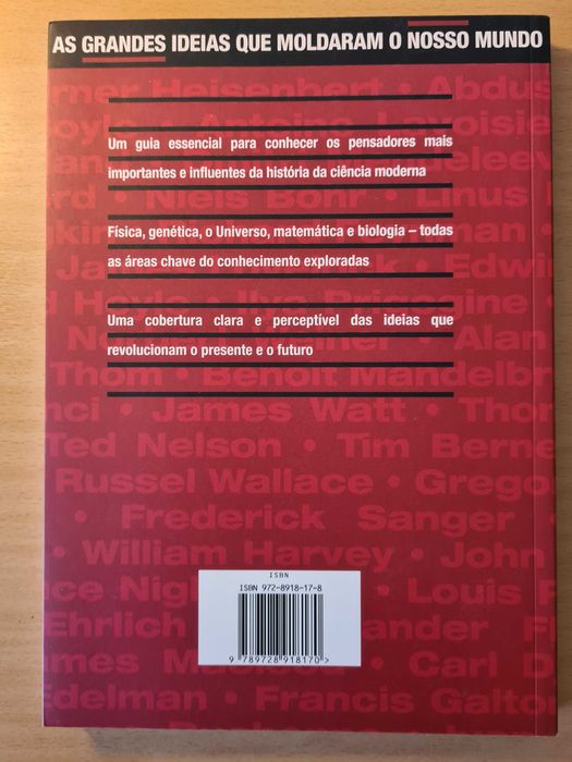 Livro "As Grandes Ideias que Moldaram o Nosso Mundo" de Pete Moore