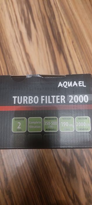 Aquael 2000 турбо фильтр 350-500литров.