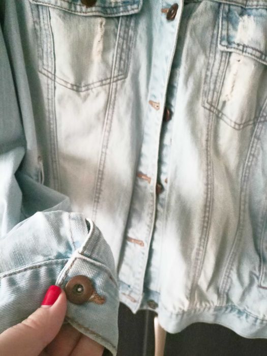 Kurtka młodzieżowa damska jeans