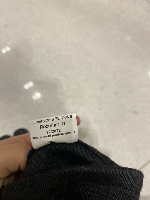 Rękawice z dzianiny trudnopotliwej rozm. 11