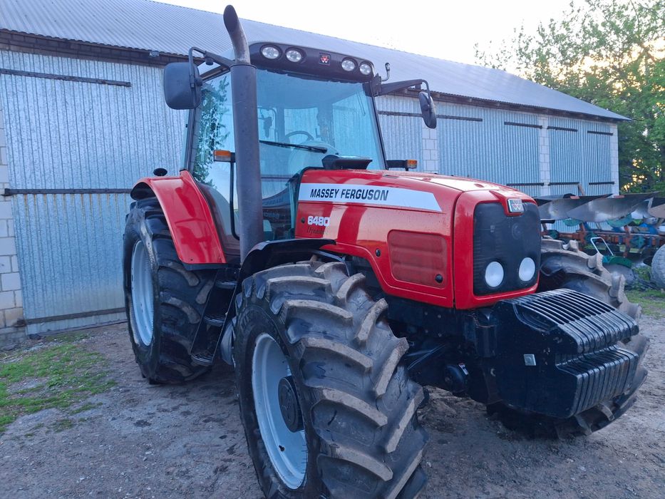 Massey Ferguson 6480 Sprowadzony 6528MTH Miękka Oś Miękka Kabina Dynashift Oryginalny Stan