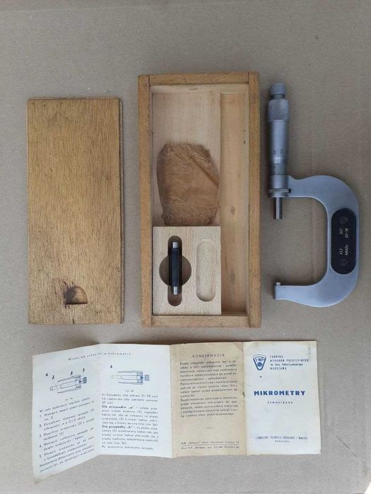 Mikrometr zewnętrzny FWP MMZc 50 - 75 mm (0.01 mm) Kl 1