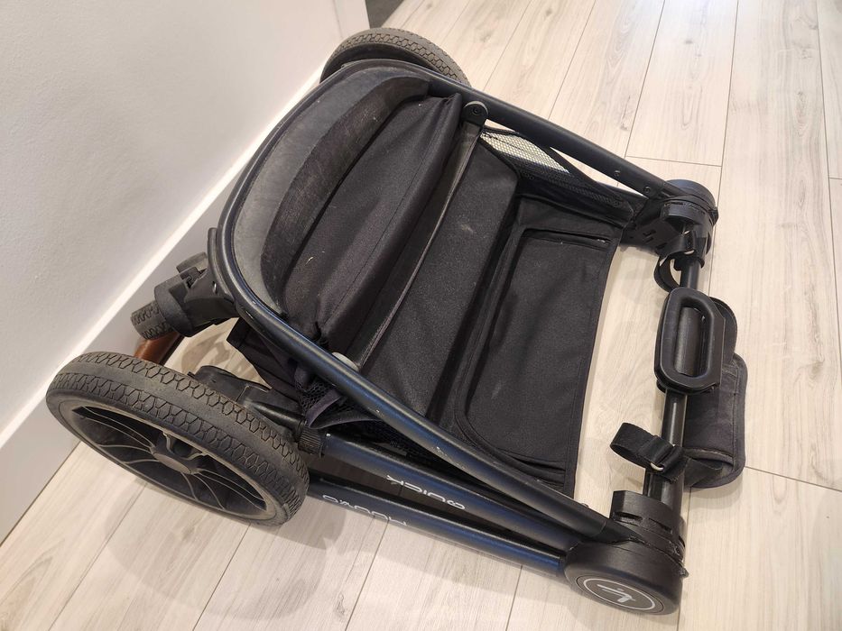 Wózek Muuvo Quick 2.0 Graphite spacerowy + gondola + akcesoria +gratis