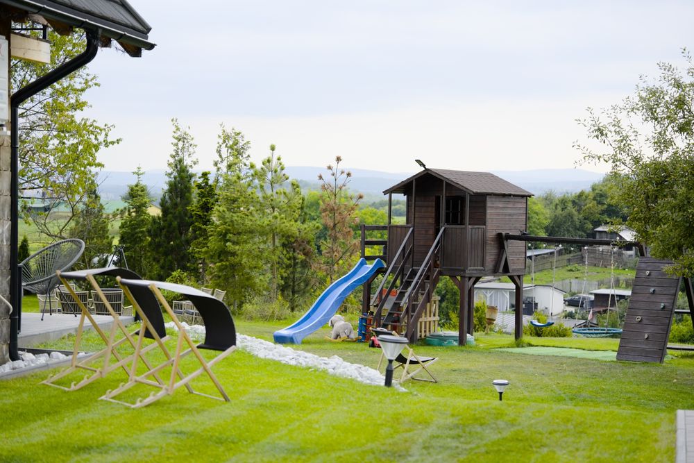 Domki Klimatyzowane, balia z jacuzzi .