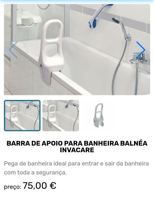 Apoio para banheira da marca Invacare