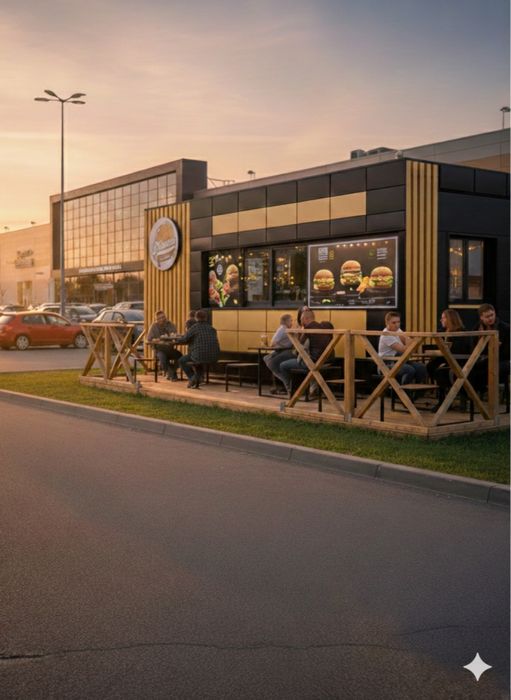 Czytaj OPIS Pawilon kontener gastronimiczny kebab pizzeria burger